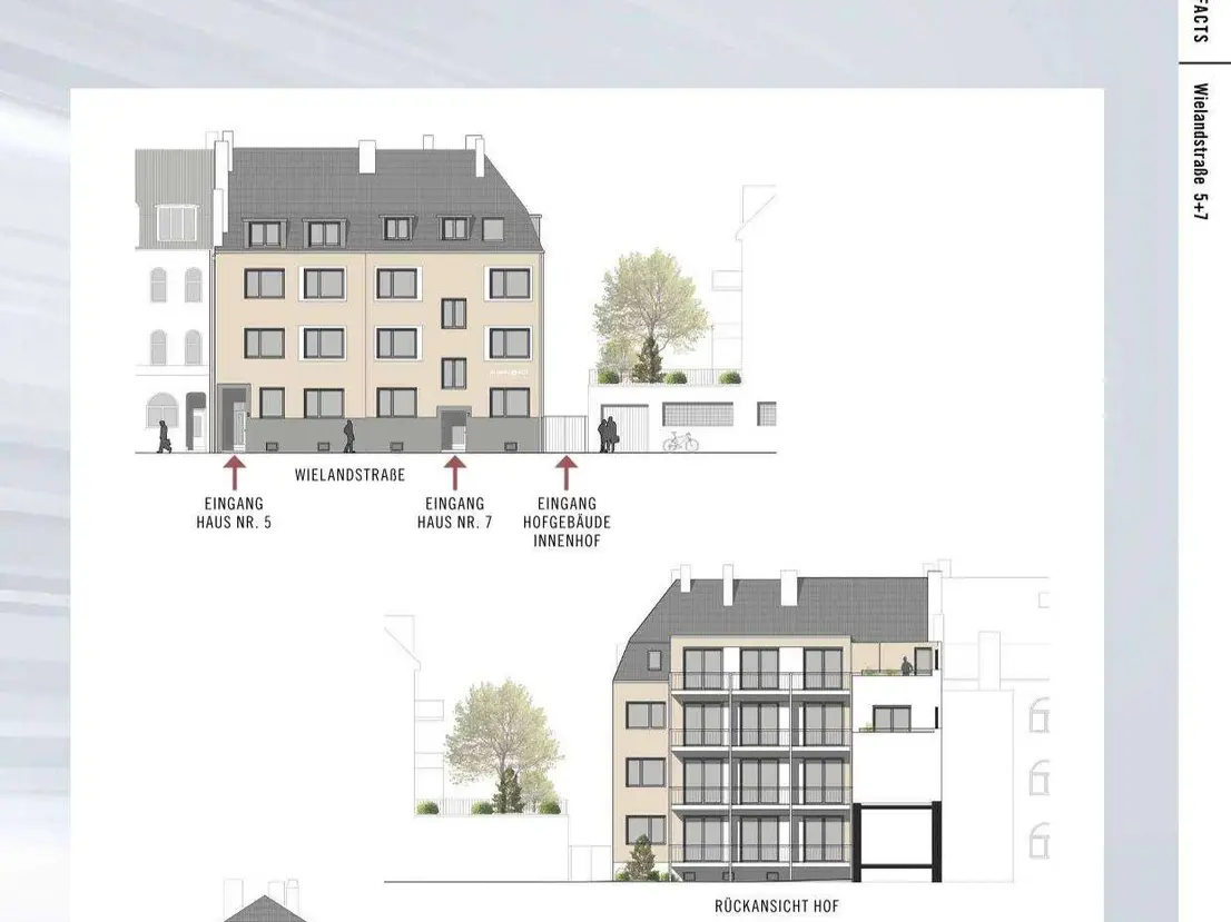 Exklusive DG-Wohnung mit großer Dachterrasse & zusätzlichem Spitzboden! Wielandstraße, 1WE6