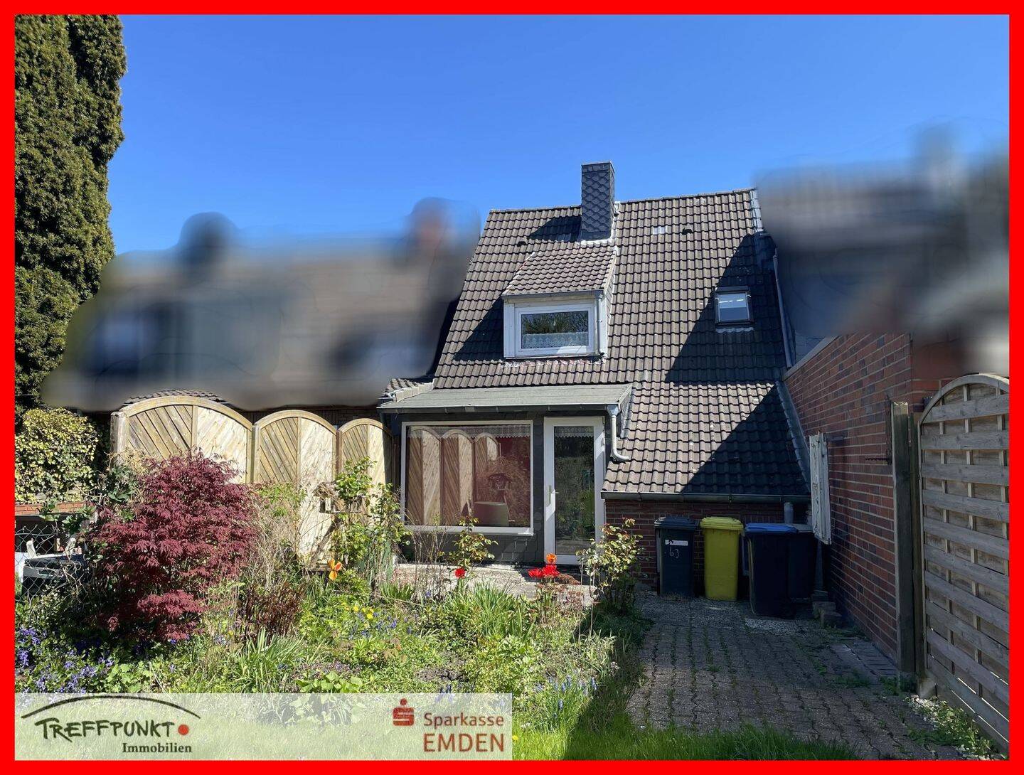 Gemütliches Reihenmittelhaus, 26721 Emden (Barenburg Conrebbersweg Früchteburg Harsweg Stadtzentrum)