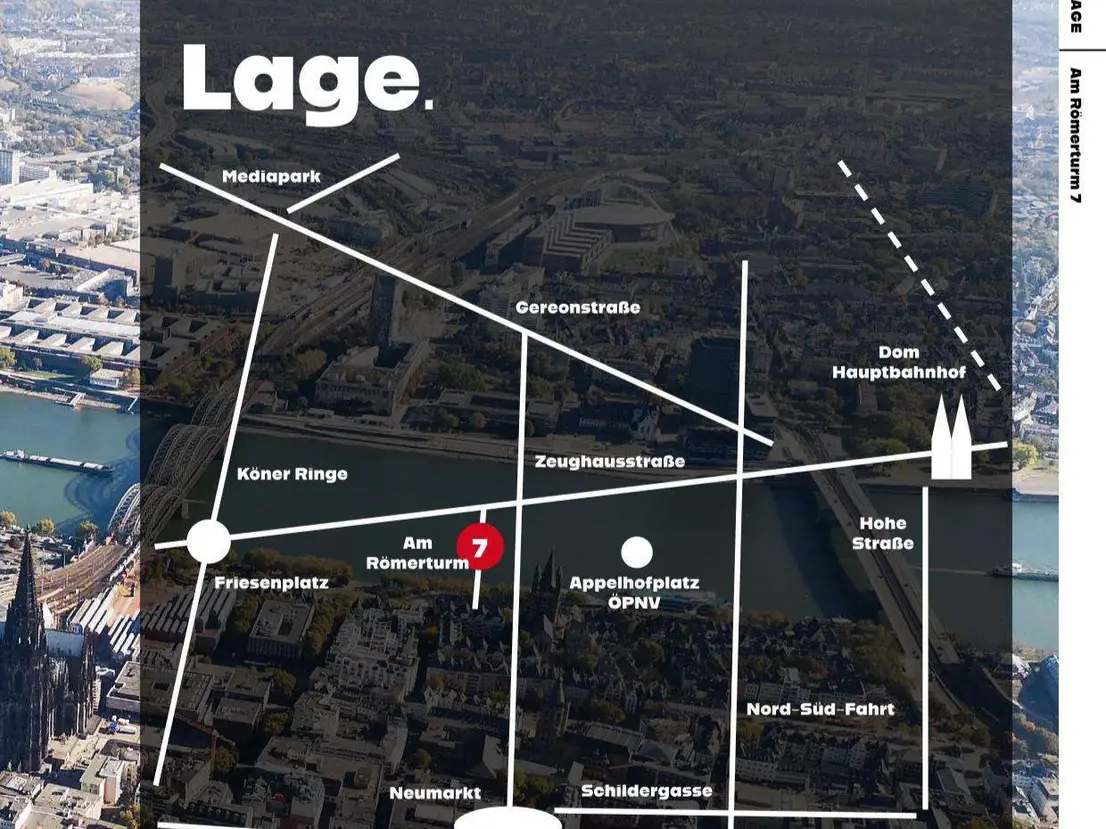 Urban Living am Römerturm – charmante 2-Zimmer-Wohnung! WE1 – 50667 Köln – Vorschaubild 3