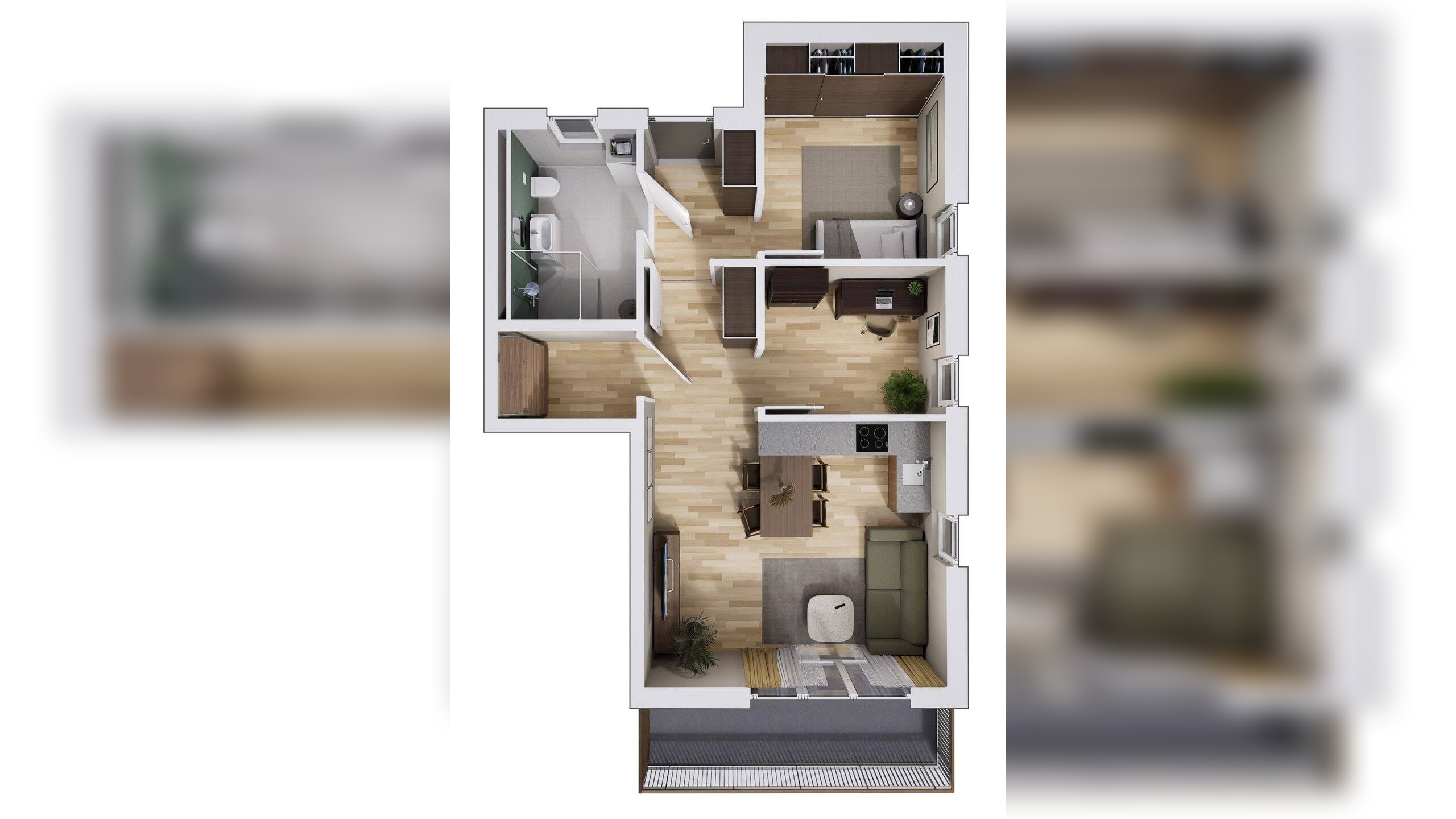 2,5-Zimmer Wohnung in Steinberg, 84163 Marklkofen