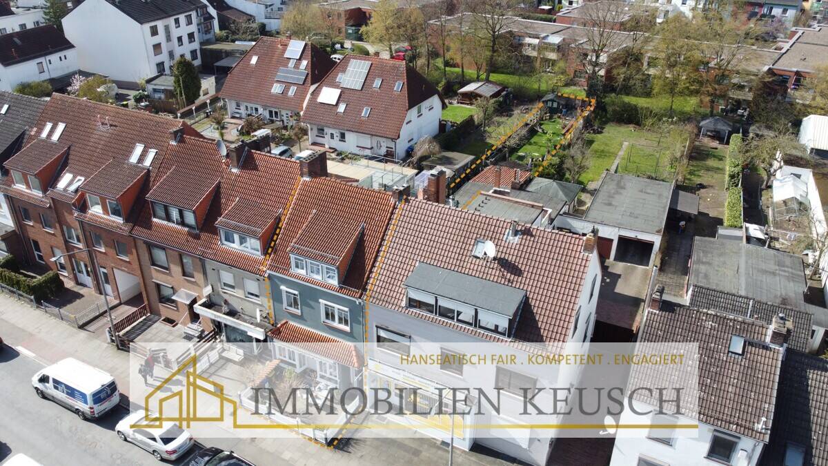 Preis deutlich reduziert-RMH in ruhiger Lage und traumhaftschönen + großen Garten + Dachterrasse !!! – 28239 Bremen – Vorschaubild 3