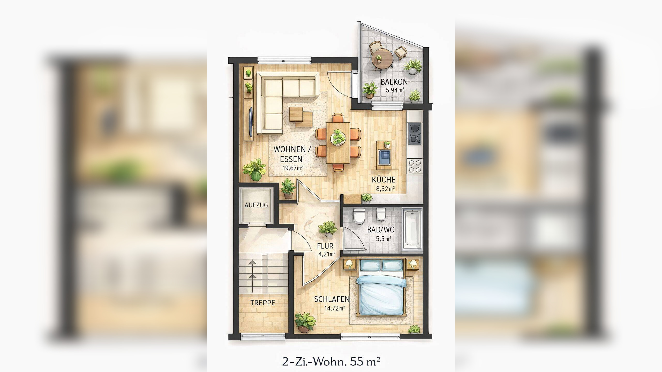 Solide 2-Raumwohnung mit Entwicklungspotential im aufstrebenden Stadtteil Pieschen!