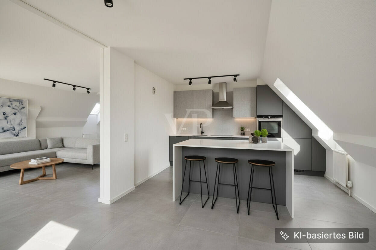Lichtdurchflutete Maisonettewohnung mit Balkon und Stellplatz – 64839 Münster (Hessen) – Vorschaubild 3