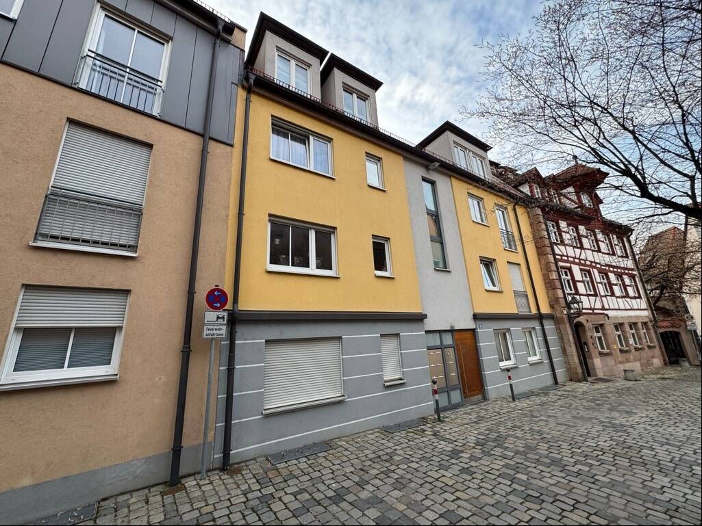 Neuwertige 3 Zimmer Wohnung im Herzen der Nürnberger Altstadt!