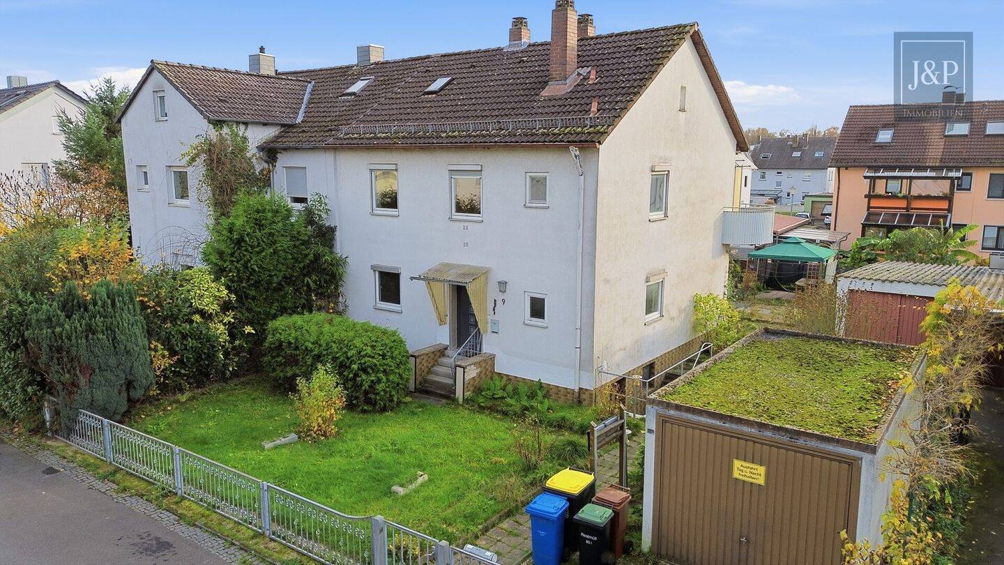 Chancenobjekt mit großem Grundstück in Bestlage – Doppelhaushälfte mit Potenzial & Gebotsverfahren, 63741 Aschaffenburg (Damm Innenstadt Leider Nilkheim Strietwald)