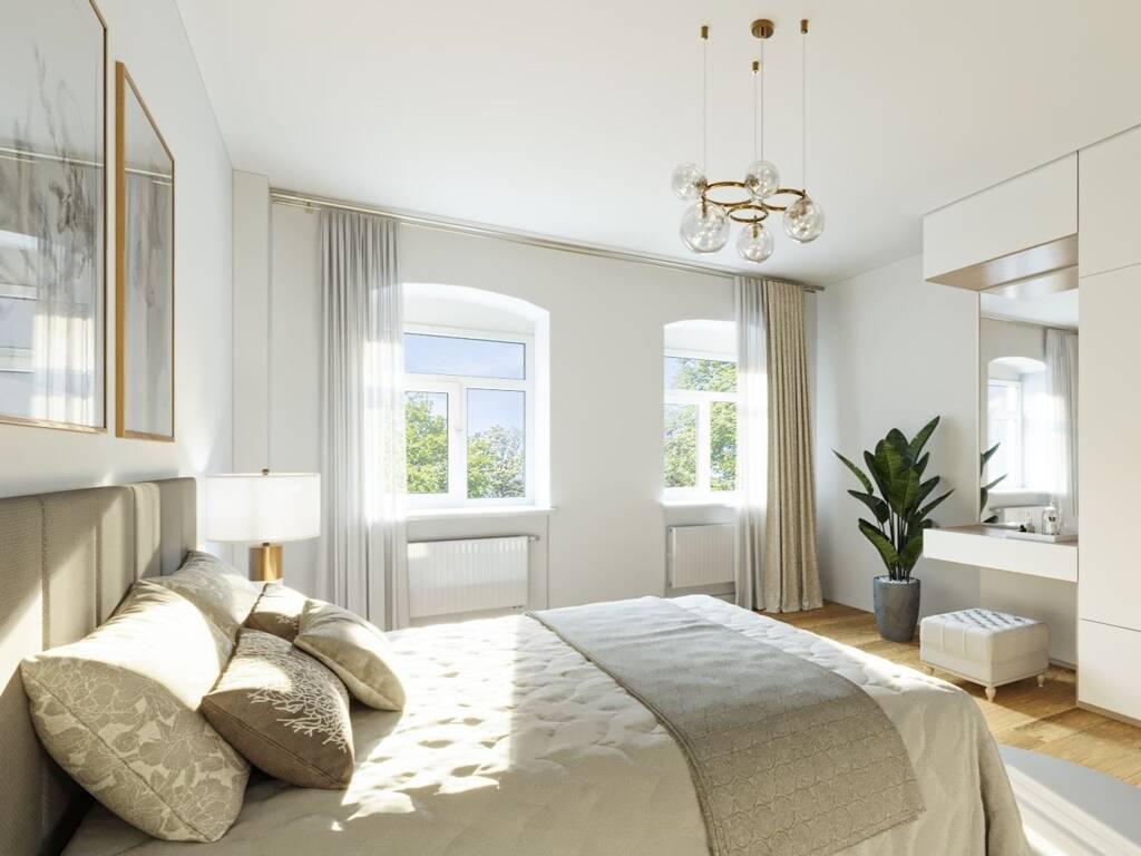 Bestlage: Schöne 3-Zimmer-Altbauwohnung mit 2 Balkonen! – 1159 Dresden – Vorschaubild 3