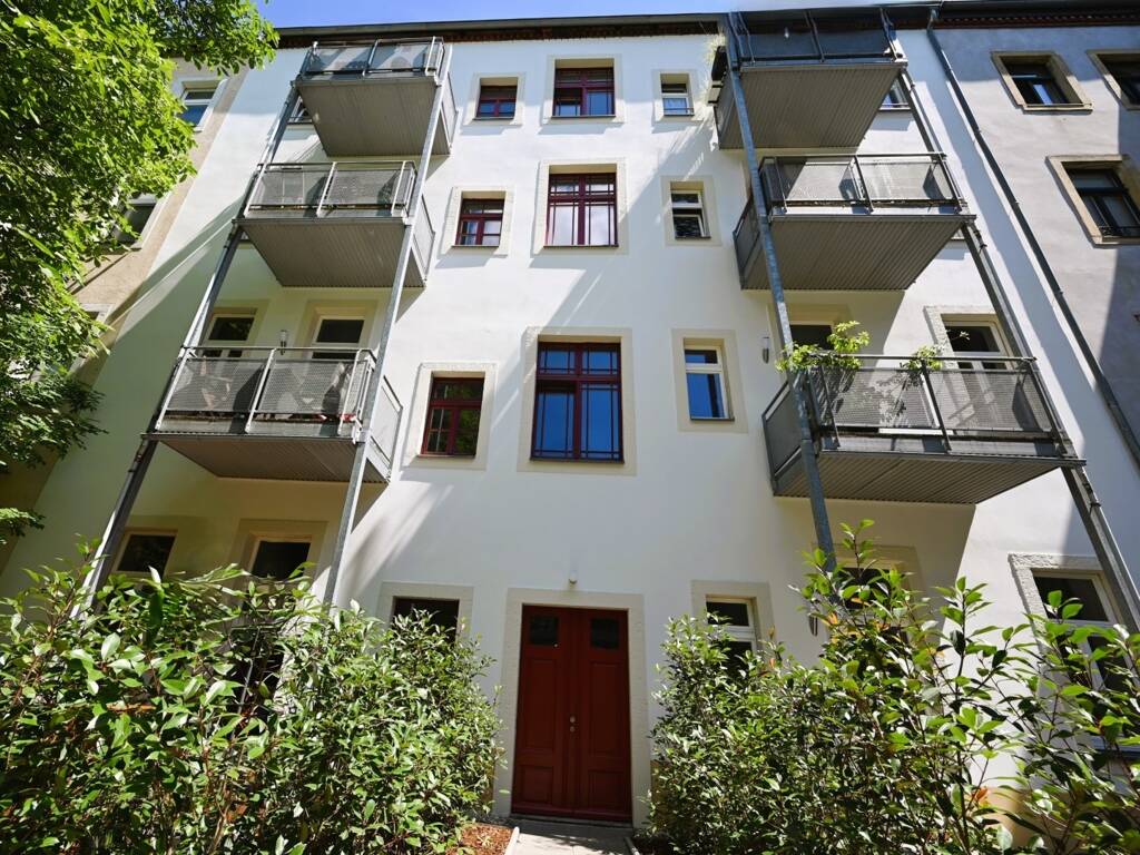 Bestlage: Schöne 3-Zimmer-Altbauwohnung mit 2 Balkonen! – 1159 Dresden – Vorschaubild 5