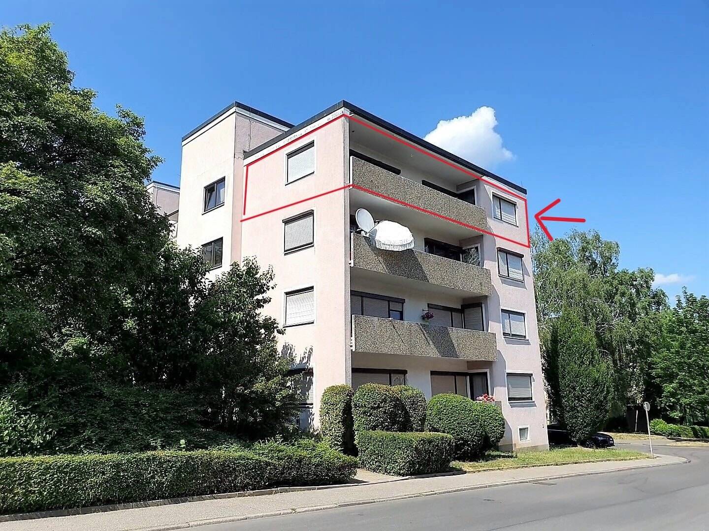 3,5-Zimmer-Wohnung mit Penthouse-Feeling, zwei Balkonen, Aufzug und TG-Stellplatz, 74078 Heilbronn (Biberach Frankenbach Heilbronn Kirchhausen Neckargartach)