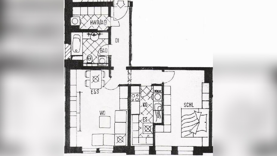 2-Raum-Wohnung 2.OG 71qm, 7545 Gera (Bieblach Innenstadt Ostviertel Pforten Untermhaus)