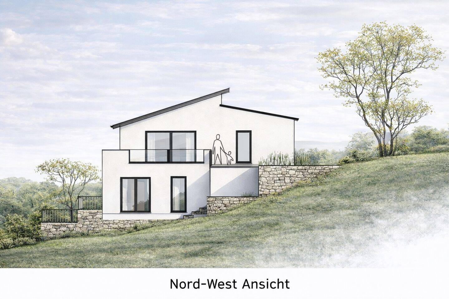 Exklusives Baugrundstück in begehrter Aussichtslage von Zeitlarn – ruhig, sonnig und mit Blick ins Regental!, 93197 Zeitlarn