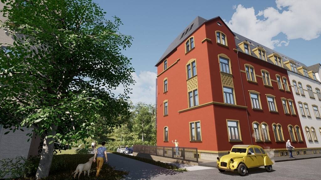 Sanierungsbedürftiges Mehrfamilienhaus mit Baugenehmigung und KFW Förderzusage in Freiberg KAUFEN, 9599 Freiberg