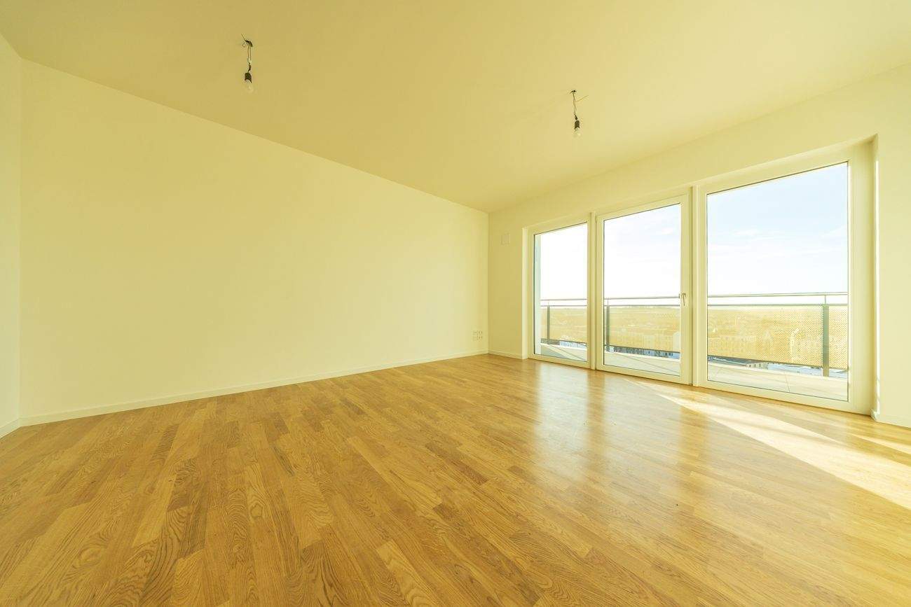 Jetzt kaufen, bald vermieten: 1-Zimmerwohnung mit 41m² im 10. Stock inklusive Einbauküche! – Leipzig – Bild 1 von 5