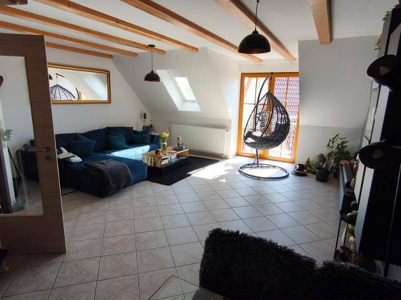 4 Zi. Wohnung in DG / Galerie mit Garten (auf Wunsch), Balkon und Garage in Höchstadt OT, 91315 Höchstadt a.d. Aisch