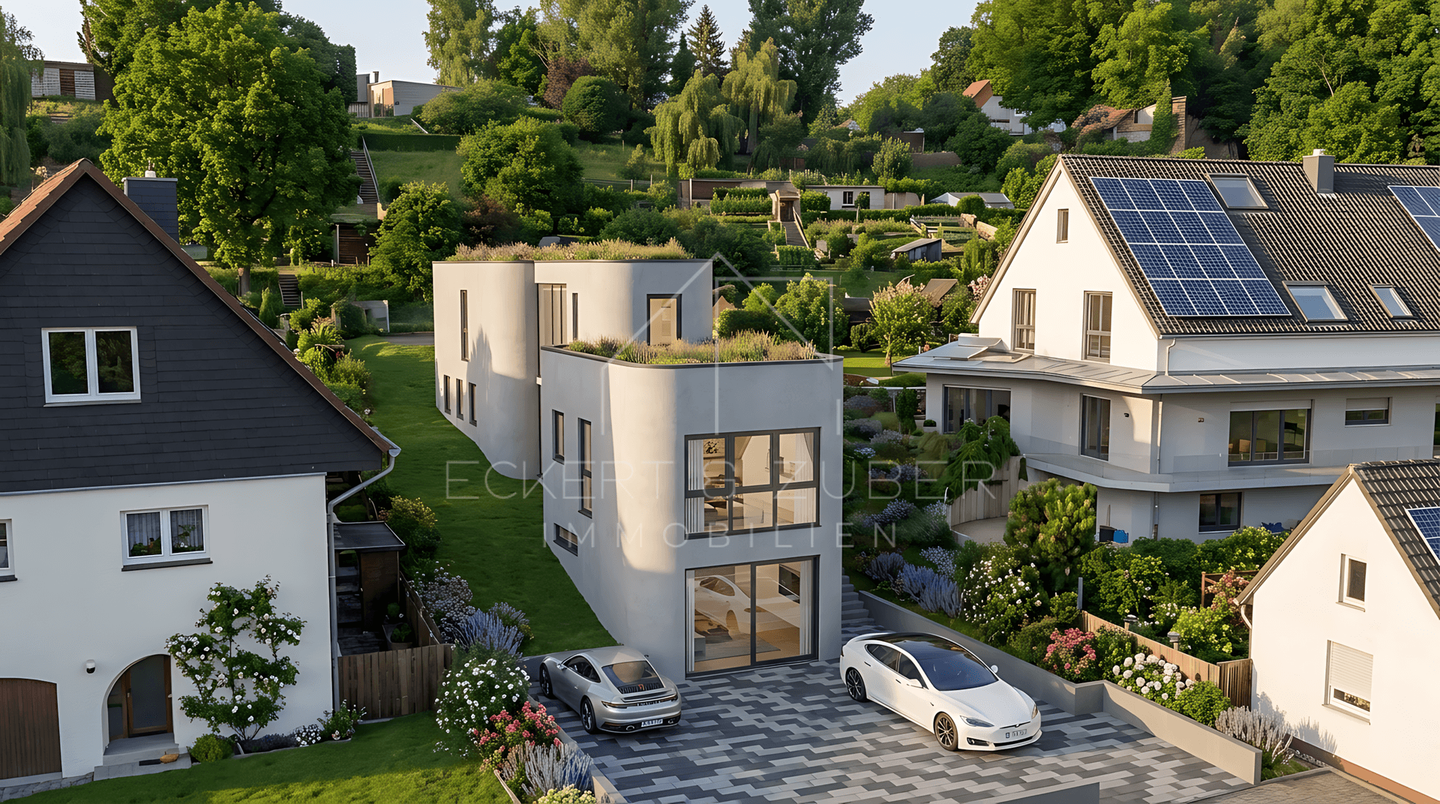 Wenn Architektur eskaliert. Projektiertes Einfamilienhaus in Hanglage, 90453 Nürnberg