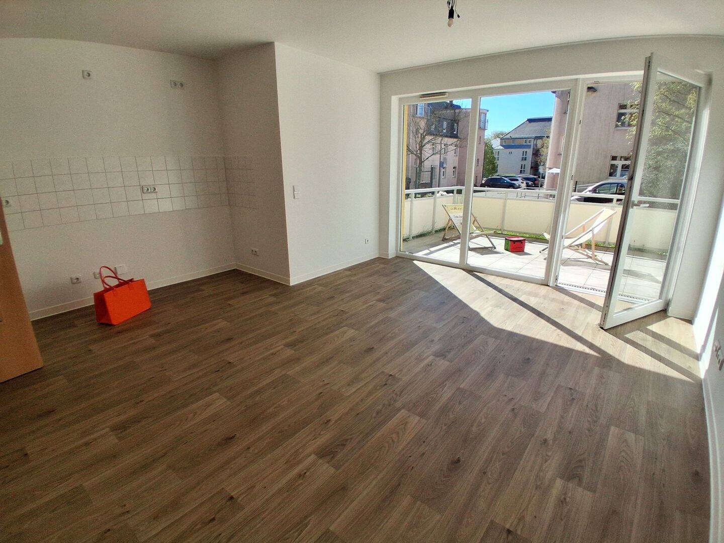 2-Raumwohnung im Erdgeschoss mit barrierefreiem Zugang