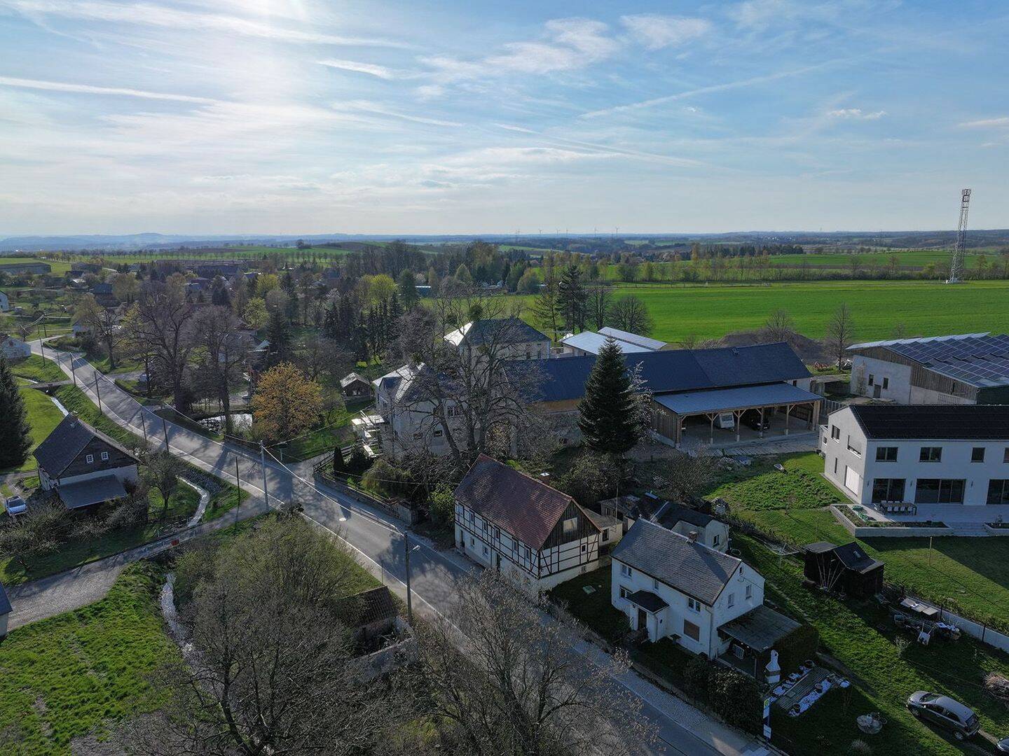 Fachwerkhaus mit Potenzial – in grüner Lage bei Stolpen – unbeheizt, 1833 Stolpen