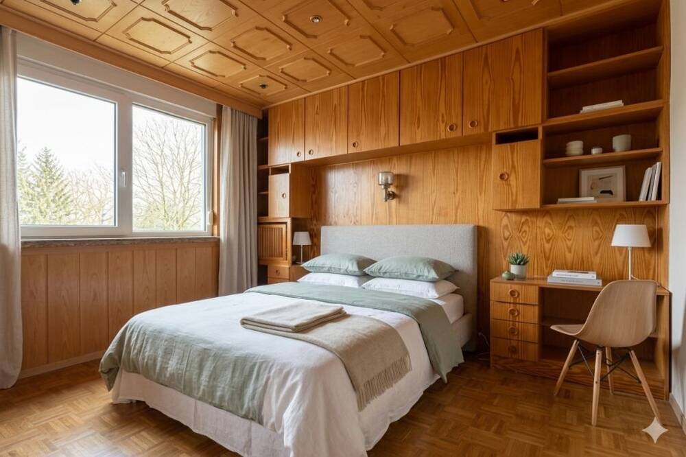 gemütliche 3 Zi. DG-Wohnung in Hamburg Rissen: 74 m² mit Südwest-Loggia & Garage in familiärer Lage – 22559 Hamburg – Vorschaubild 5