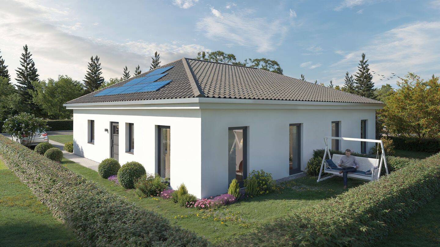Neubau | Klimafreundlich | Fotovoltaik – Bungalow Typ 2 – 2 Einheiten à 88,62 m², 29646 Bispingen