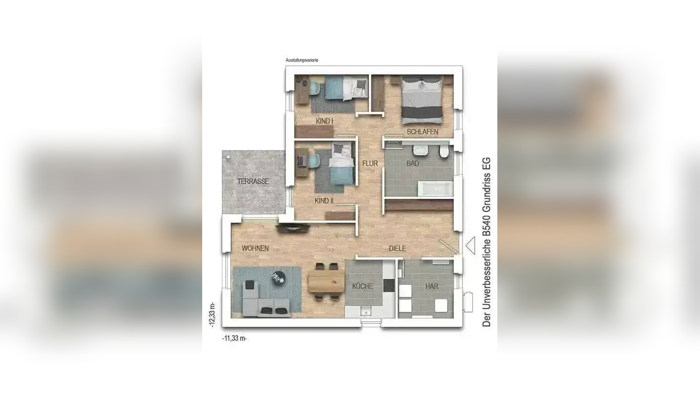 Schöner Bungalow in ruhiger grüner Lage in Haren, Ortschaft Erika, 49733 Haren (Ems)