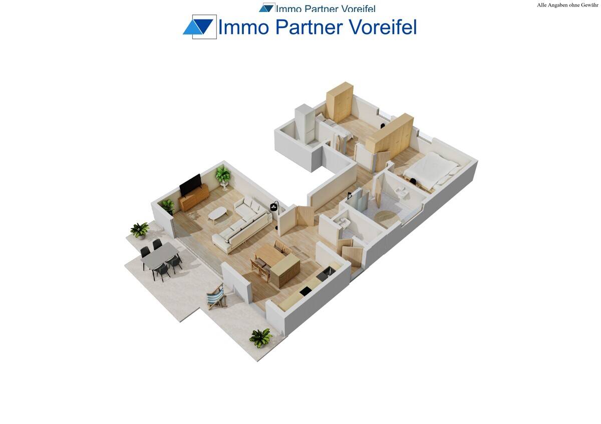 Exklusive Neubau EG-Wohnung im KfW 40 QNG-Standard mit Gartennutzung in ruhiger Lage von Kuchenheim, 53881 Euskirchen