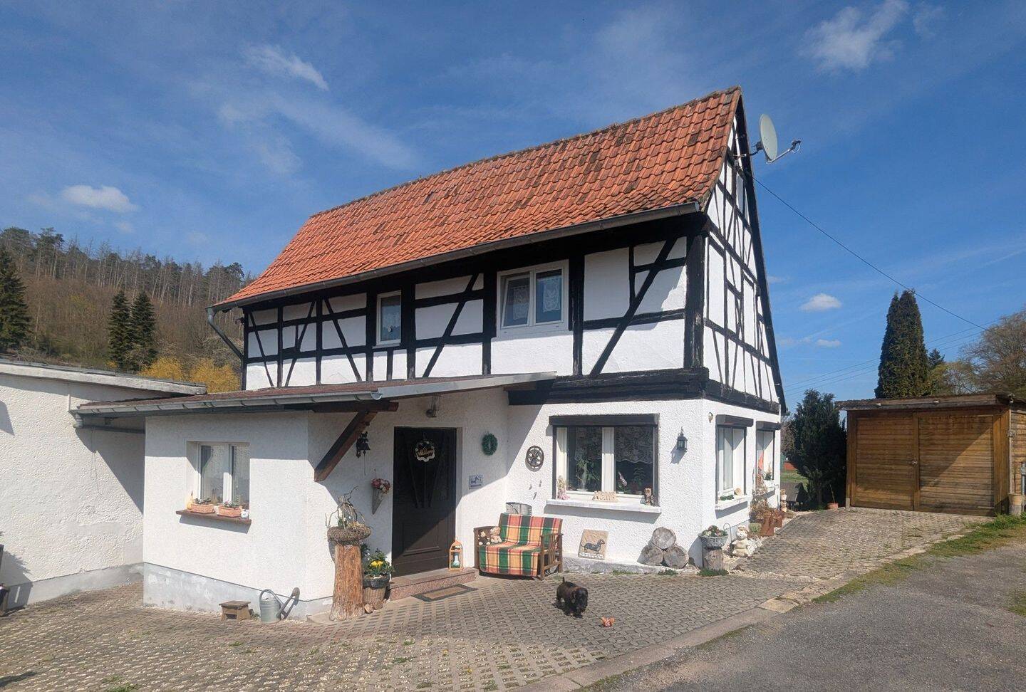 Gemütliches Haus für kleine Familie in ruhiger Lage., 7613 Silbitz