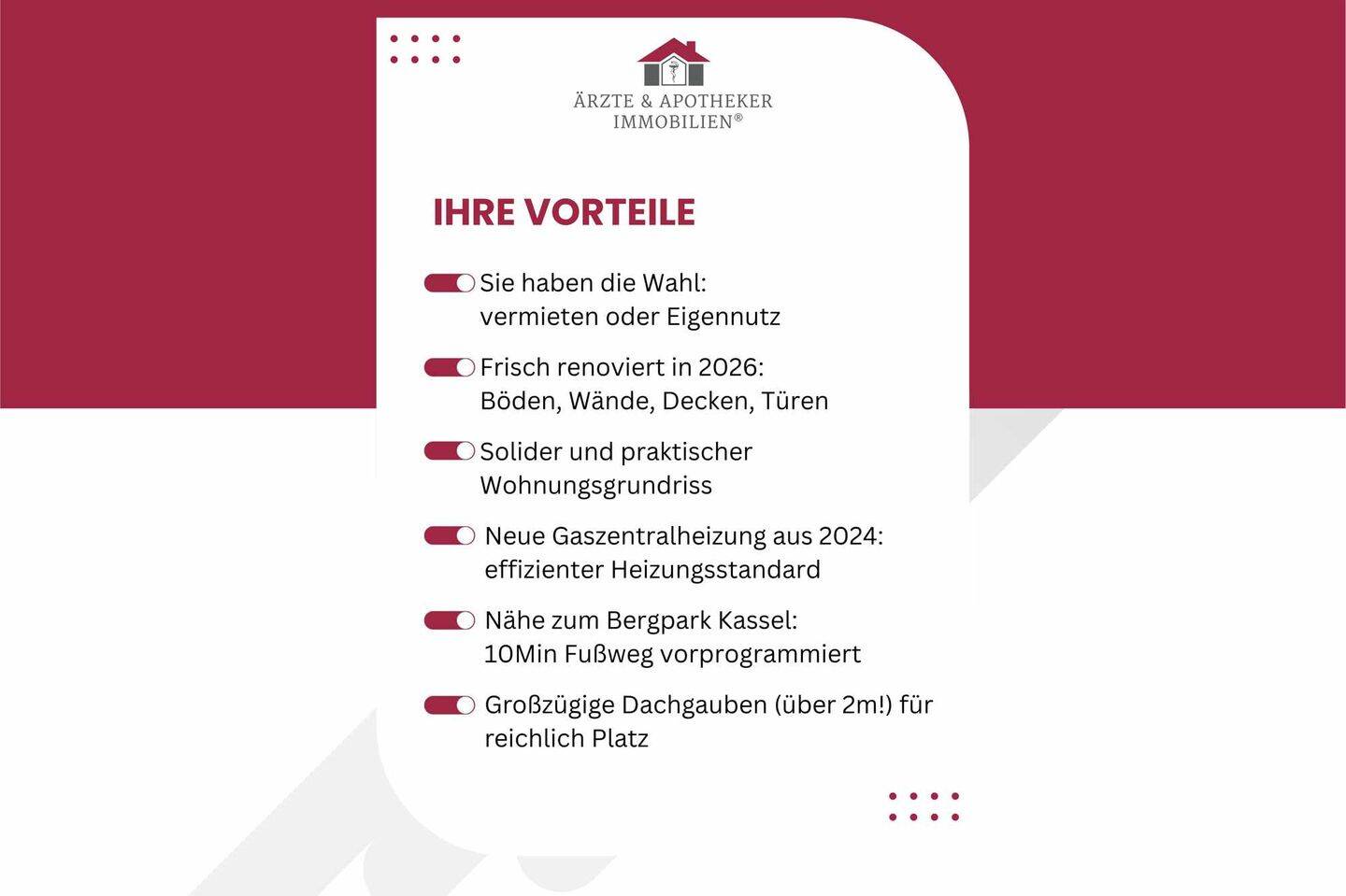 Gemütliche 4ZKB-Wohnung im beliebten Stadtteil Kirchditmold, 34130 Kassel (Harleshausen Kirchditmold)