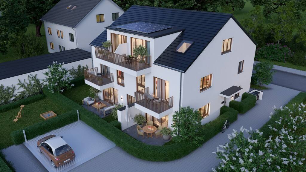 Garten Apartment mit Südausrichtung, 93049 Regensburg (Großprüfening-Dechbetten-Königswiesen Innenstadt Westenviertel)