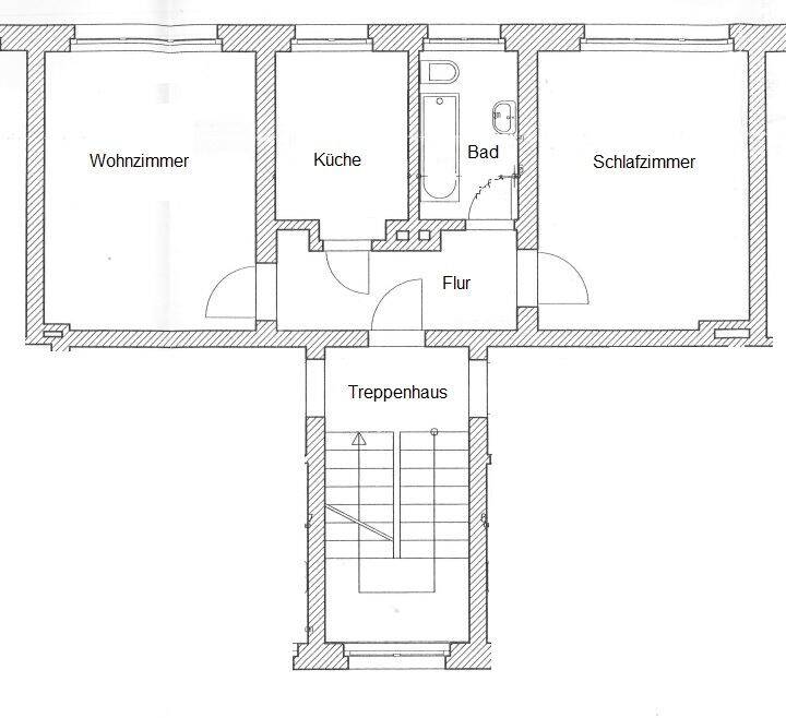 Sanierte 2-Raum-Wohnung auf der Lützelhöhe, 9669 Frankenberg/Sa.