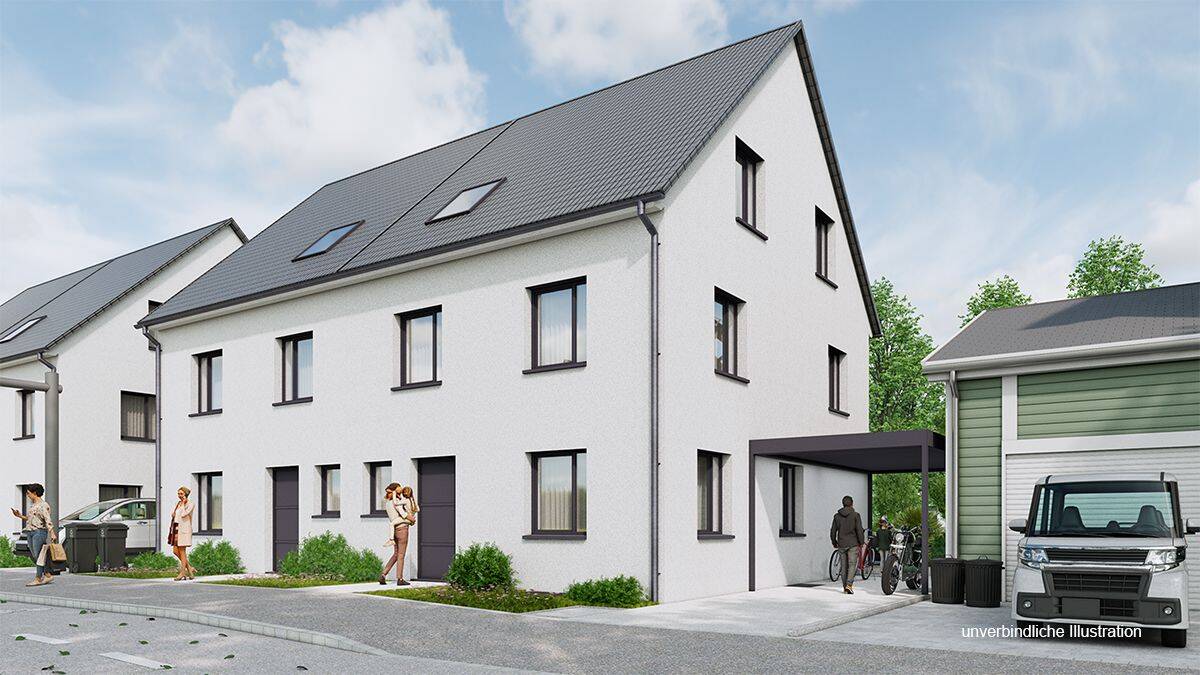 „Modernes + großzügiges Wohnen in beliebter Lage“ Attraktive DHH mit herrlichem Garten in Möhringen