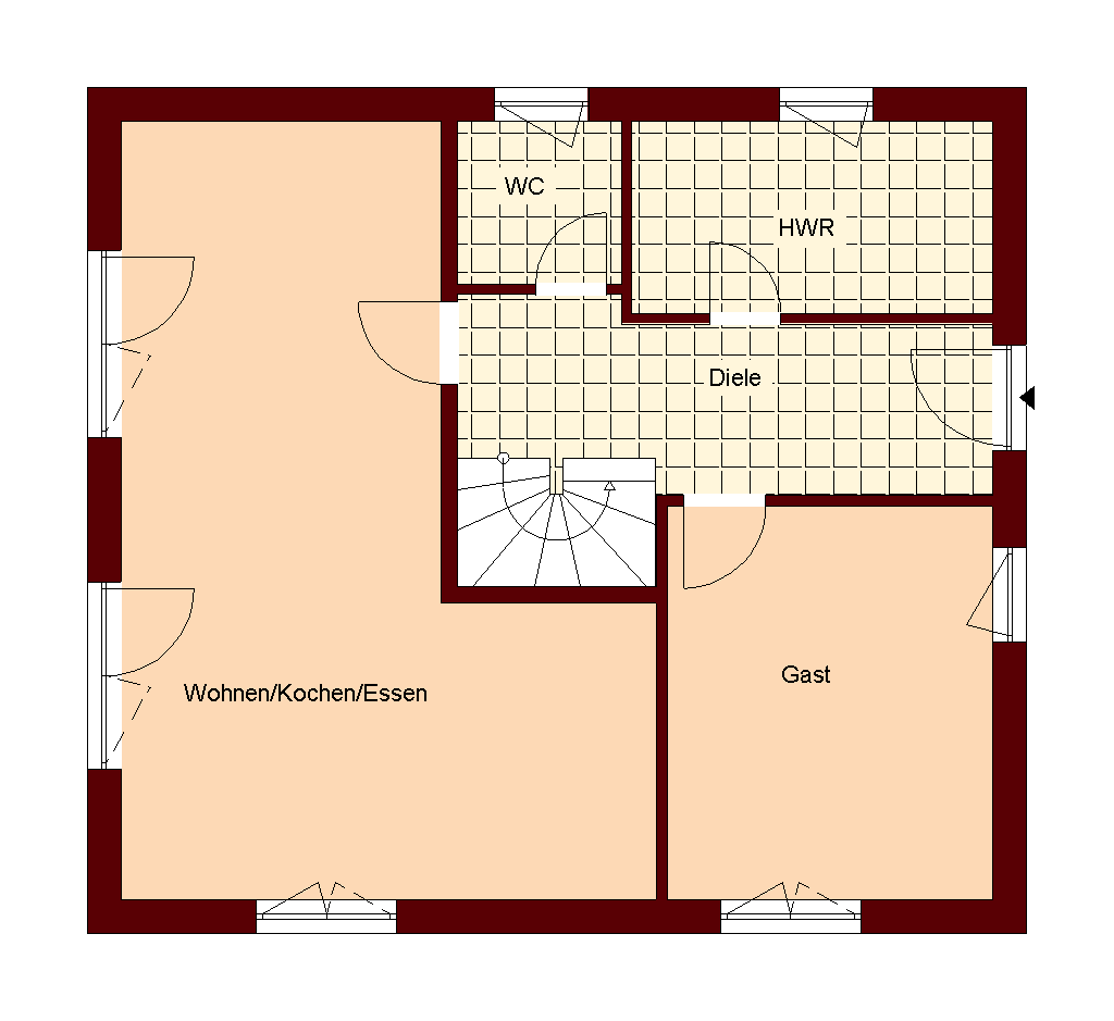 Stadthaus mit großem Grundstück (ca. 661 m²), 18439 Stralsund