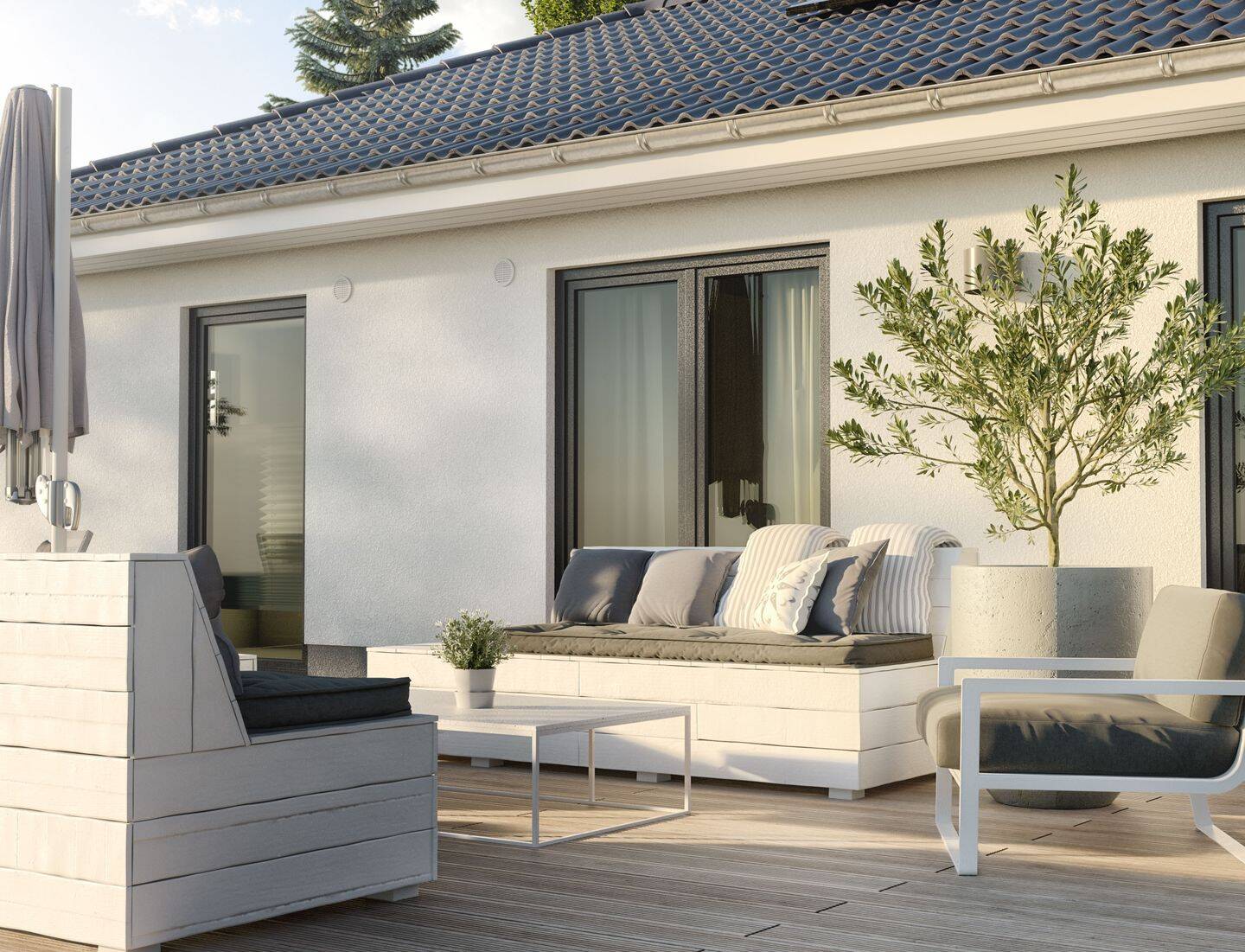 Bungalow 92, massiv gebaut, Preis inkl. Grundstück, 54314 Zerf
