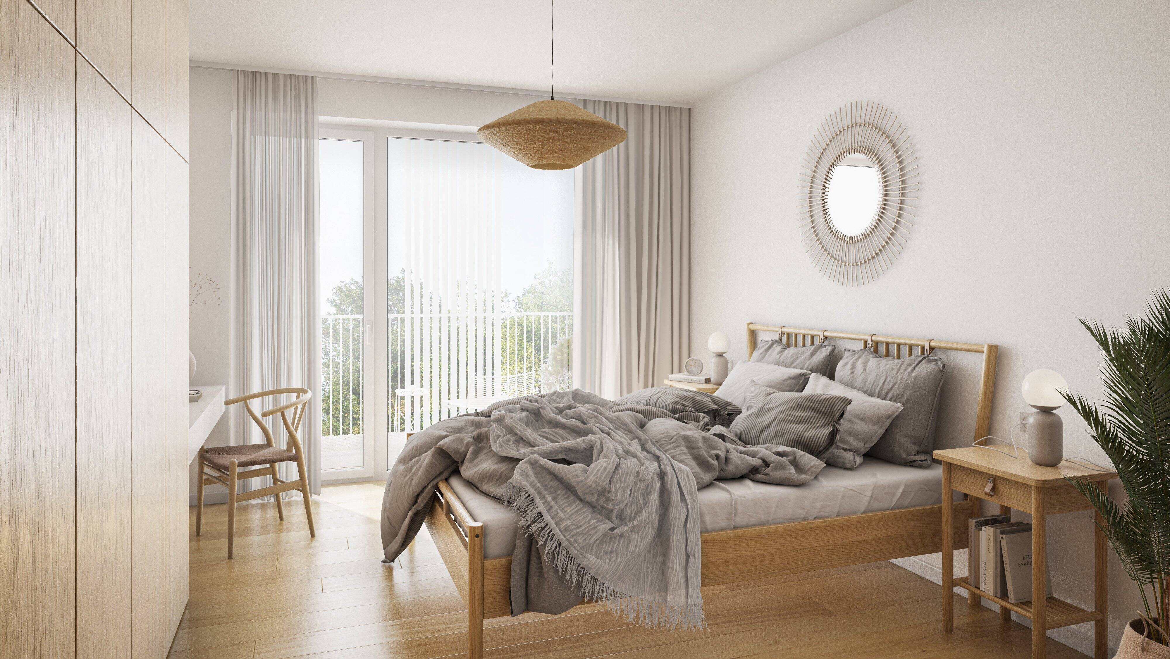 2-Zi-Wohnung mit Balkon I Hell & großzügig I Hochwertige Ausstatung – Leipzig – Vorschaubild 3
