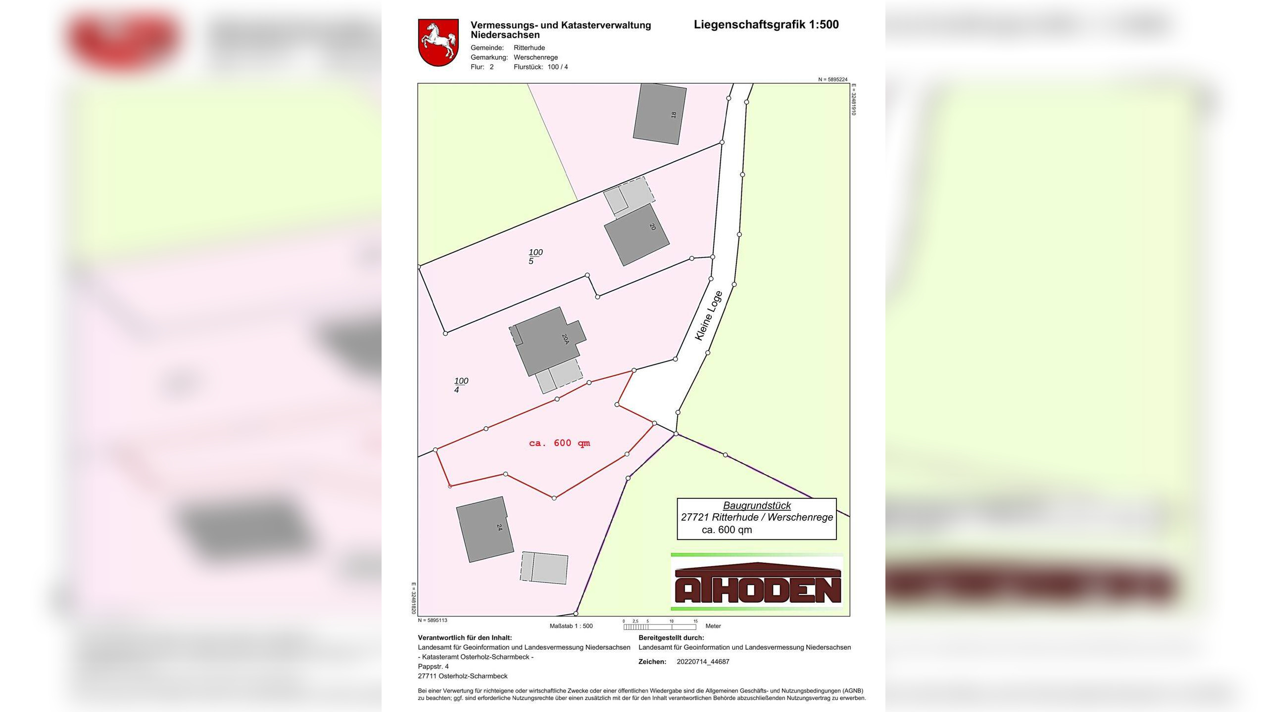 Grundstück zu verkaufen, 27721 Ritterhude