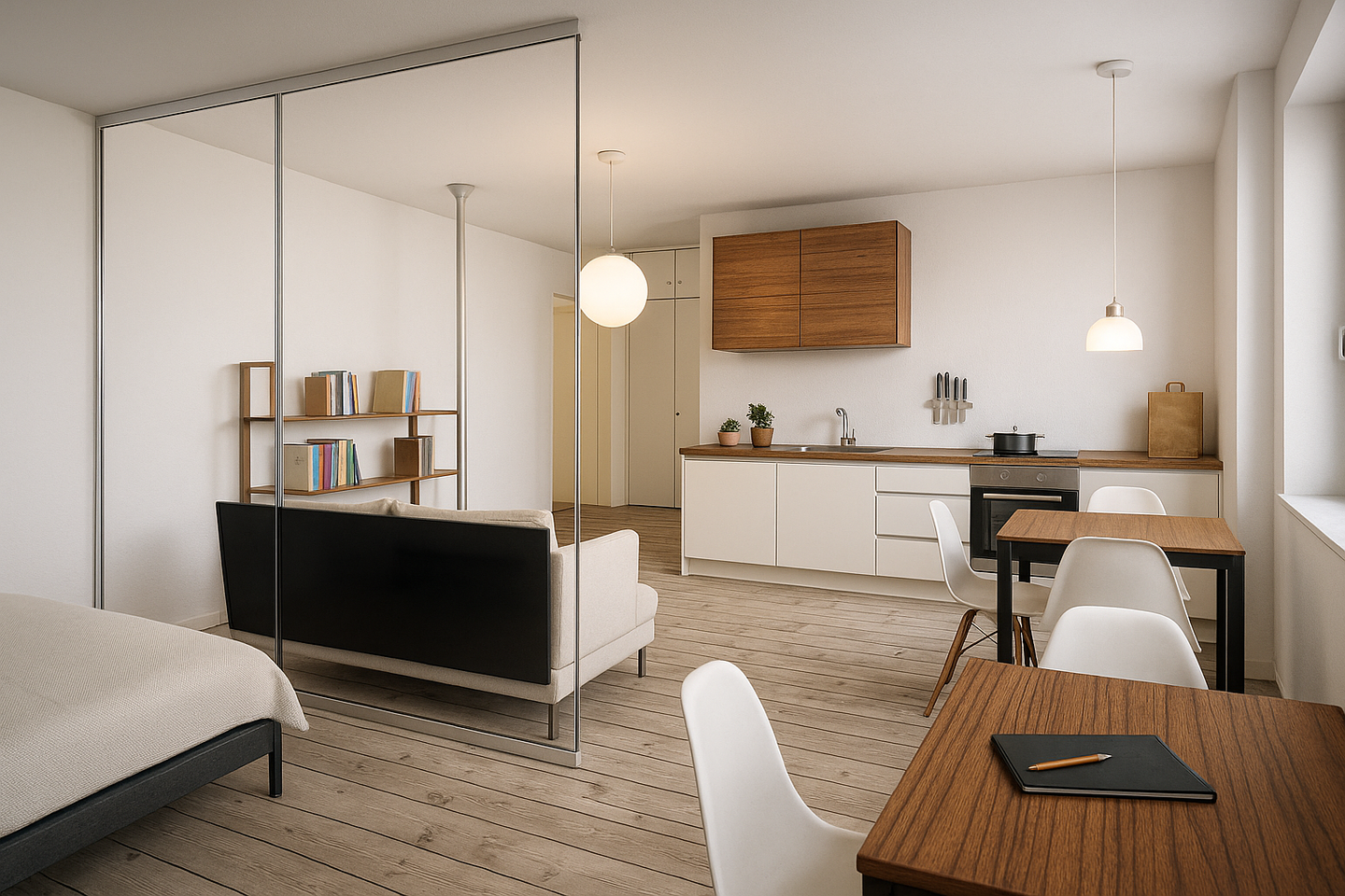 City Appartement I 2Zi I Balkon I Neubau I Top Lage im Herzen der Stadt I Modern ausgestattet – Leipzig – Bild 1 von 4