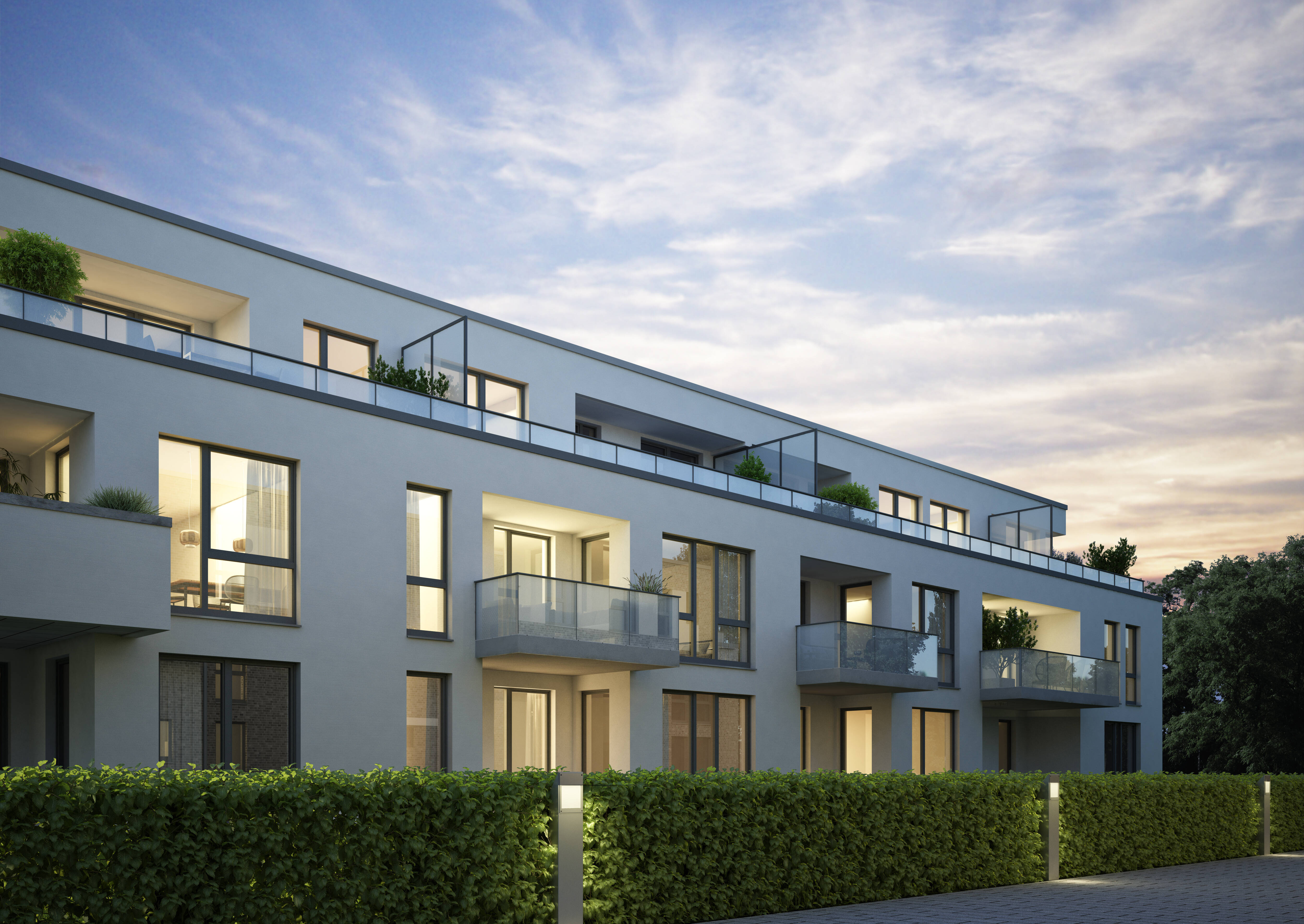 Schöne 2-Zimmer-Wohnung mit Balkom zum Innenhof I Moderne Ausstattung I Energieeffiziente Bauweise! – Leipzig – Bild 1 von 3