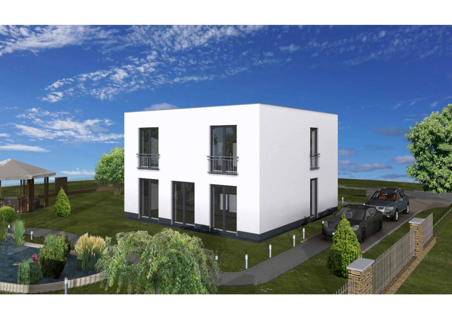 Kubus trifft Wohngefühl – 3 Häuser in Bestlage, 44805 Bochum (Bergen Gerthe Grumme Harpen Hiltrop)
