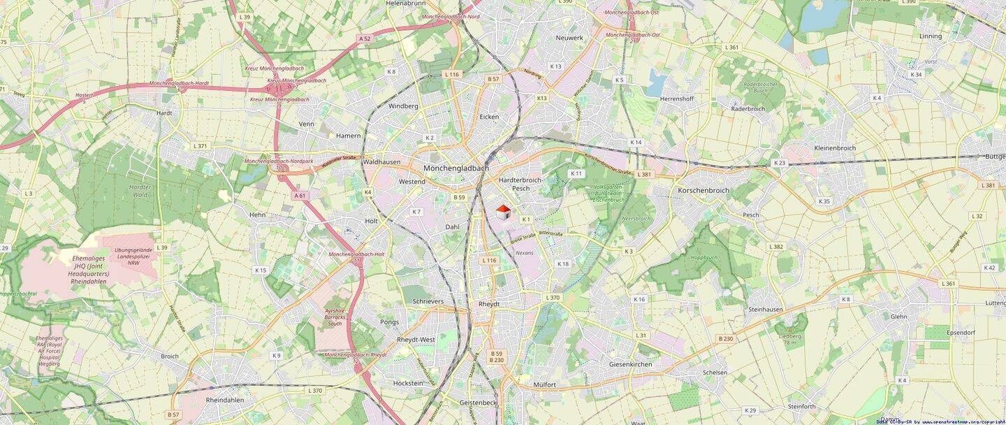 Gepflegtes Mehrfamilienhaus mit 3 Einheiten, Garage und solider Mietstruktur, 41065 Mönchengladbach (Hardterbroich Hermges Lürrip Pesch)