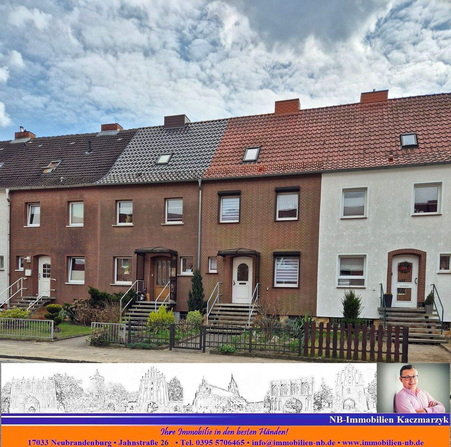 Reihenhaus im beliebten Vogelviertel, günstiger als manche Eigentumswohnung, 17034 Neubrandenburg