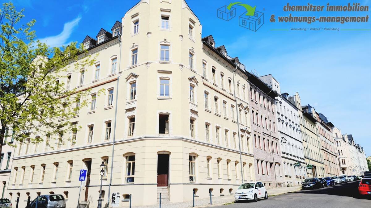 frisch renovierte 2-Raum-Wohnung mit neuer Einbauküche – Chemnitz – Vorschaubild 3
