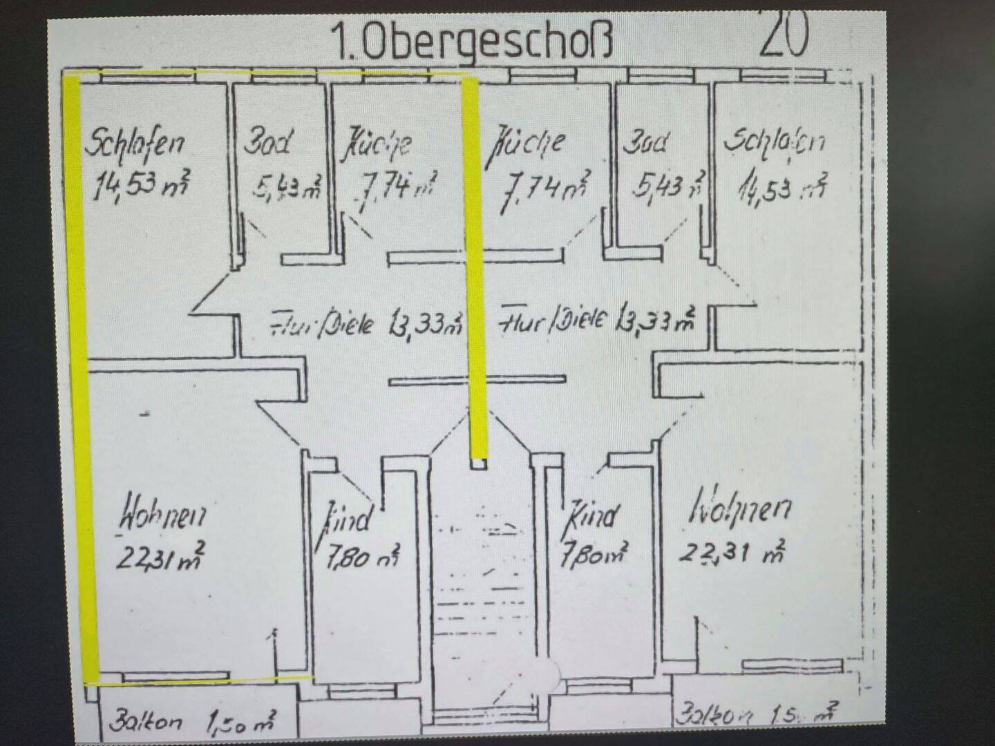 Modernisierte 3,5-Zimmer-Wohnung, gehobene Innenausstattung mit Balkon und EBK. Gerne mit Kindern, 65207 Wiesbaden