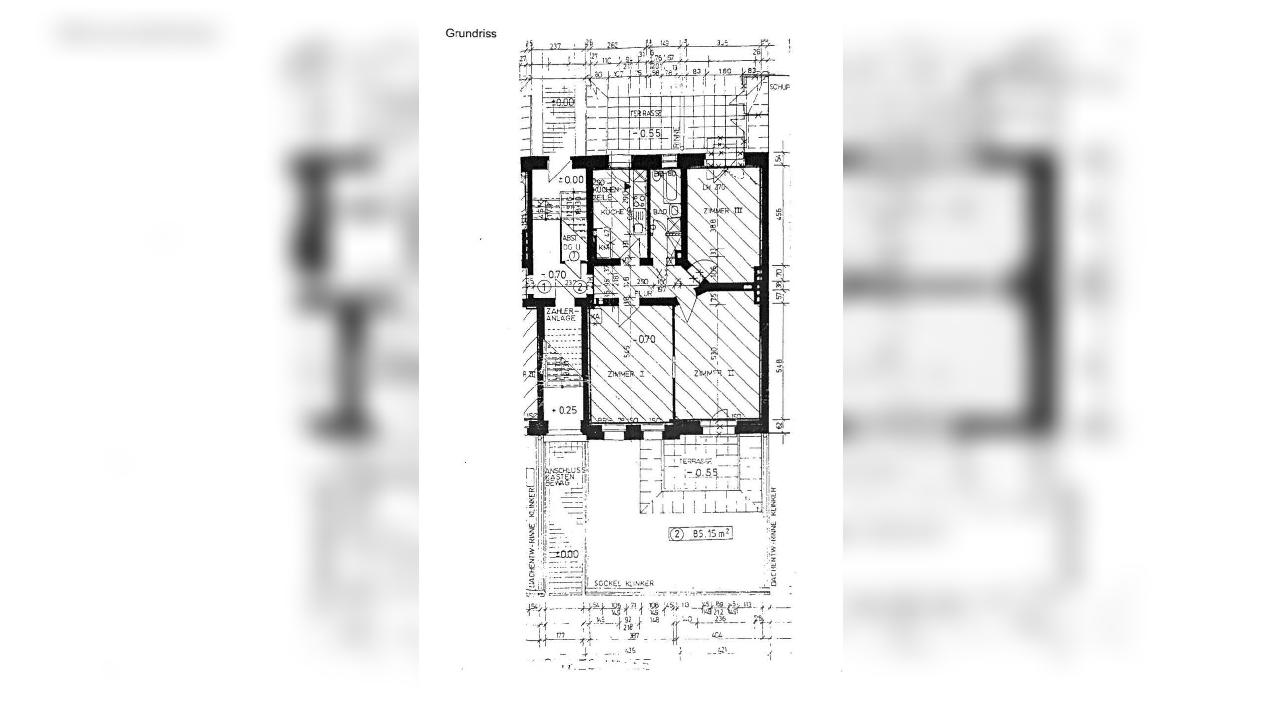 Wohnung mit 2 Terrassen und Gartenanteil – 12203 Berlin – Vorschaubild 3