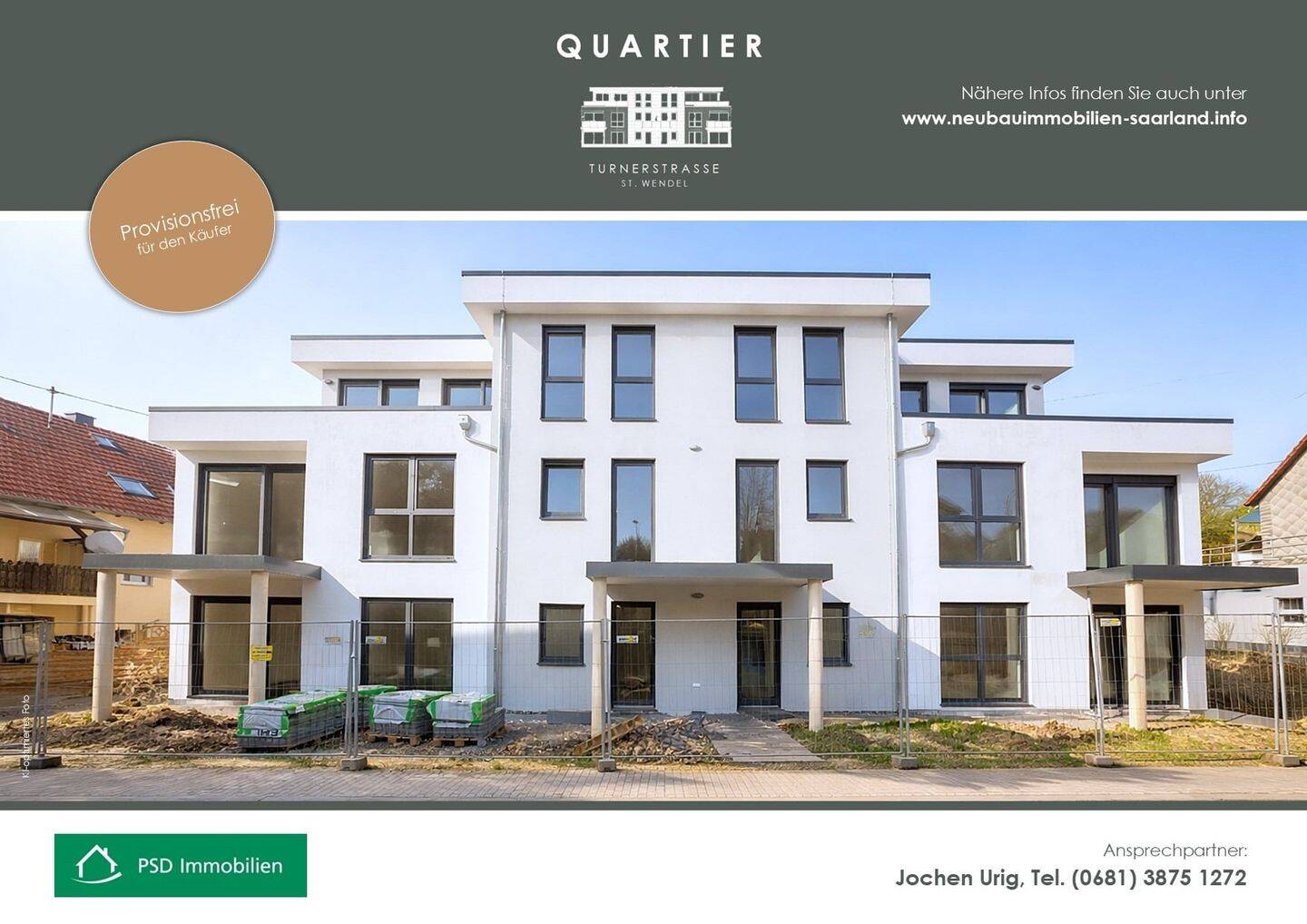 **** QUARTIER TURNERSTRAßE **** Modernes Wohnen in ruhiger Lage von St. Wendel, 66606 St. Wendel (Sankt Wendel)