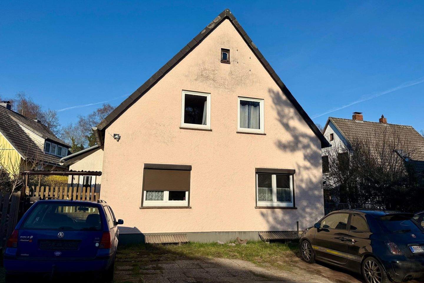 Torten-Grundstück mit Abrisshaus & Nebengebäude in Seebergen, 28865 Lilienthal