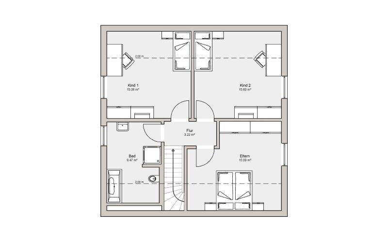 Idealer Grundriss für die Familie – jetzt noch individuell anpassen!, 99444 Blankenhain