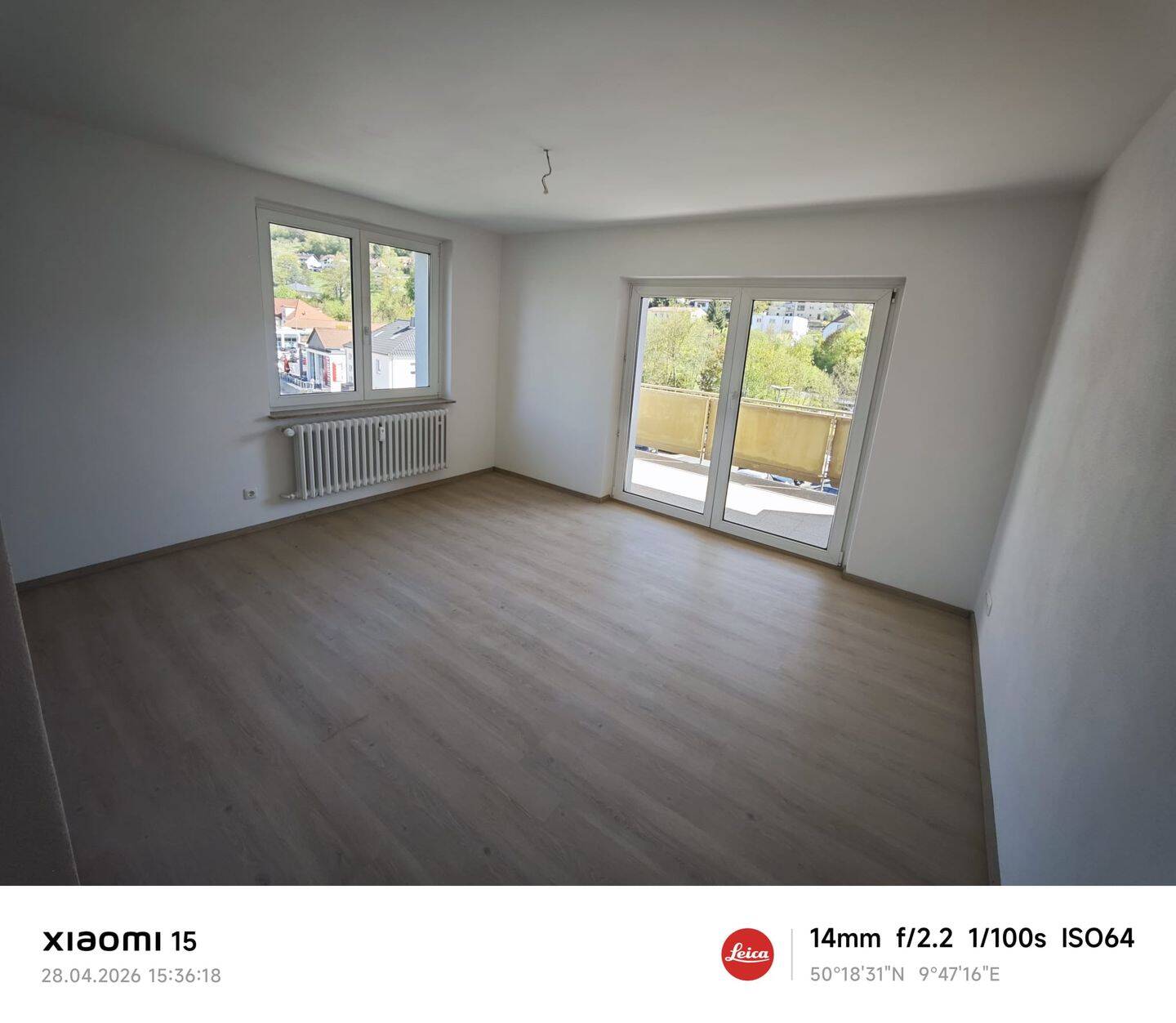Zentral gelegene, sonnige 1,5-Zimmer-Wohnung, 97769 Bad Brückenau