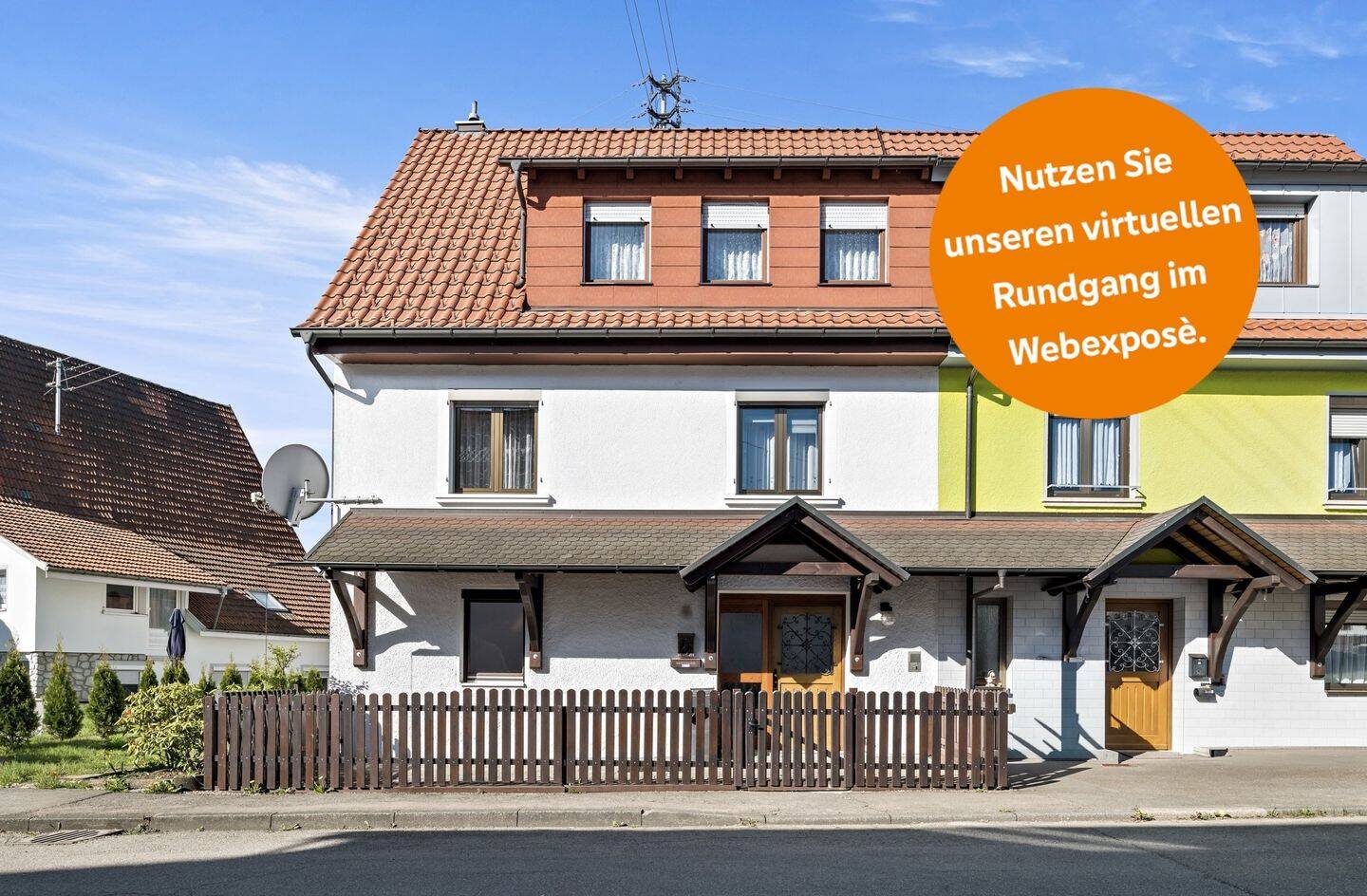 Charmante Doppelhaushälfte mit Garten und Balkon, 72461 Albstadt