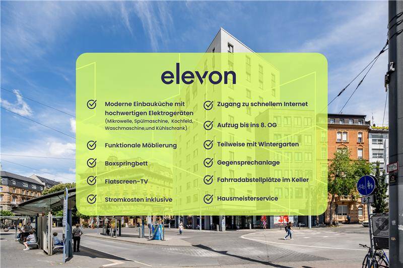 Modern möblierter Wohnkomfort: 1 Zimmer mit EBK, 55116 Mainz (Altstadt Neustadt Oberstadt)