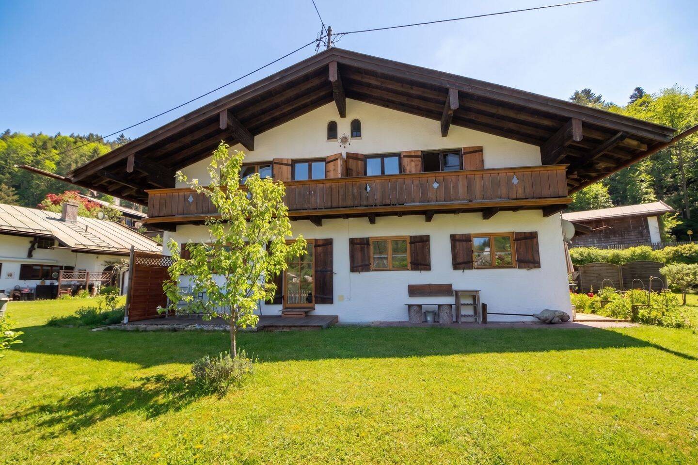 Doppelhaus in zentraler Lage am Salzberg mit Panoramablick – Teilvermietet, 83471 Berchtesgaden