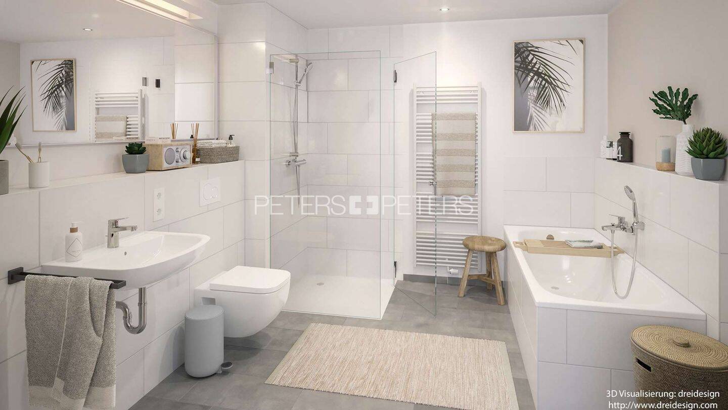 + Erstbezug + EBK + Loggia + Badewanne & Dusche + – 22453 Hamburg – Vorschaubild 4