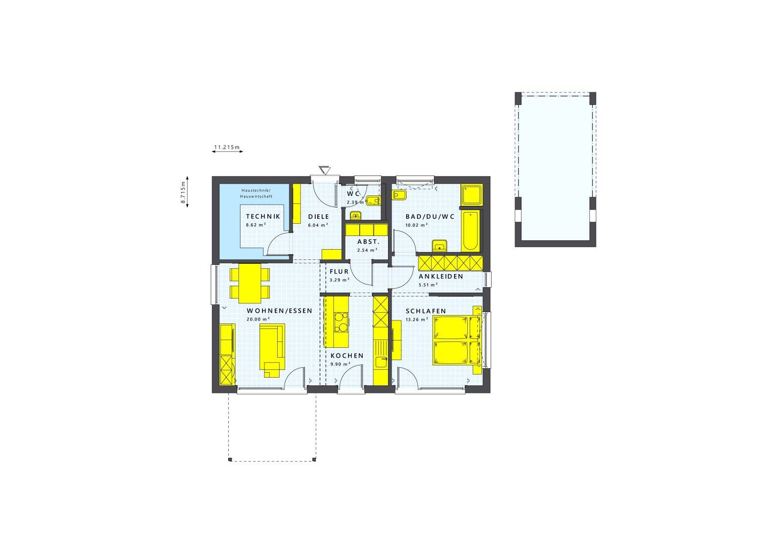 LivingHaus Bungalow – Modernes Wohnen in Bonn individuell gestaltet – 53227 Bonn – Vorschaubild 3